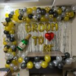Groom to be Balloon Decortion at Home