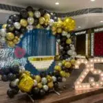 25th Anniversary Decoration in Banquet